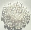 50 6mm Crystal Iris Lustre Round Glass Beads